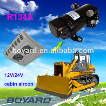 Híbrido de aire acondicionado solar con RoHS R134A BLDC 48volt aire acondicionado compresor